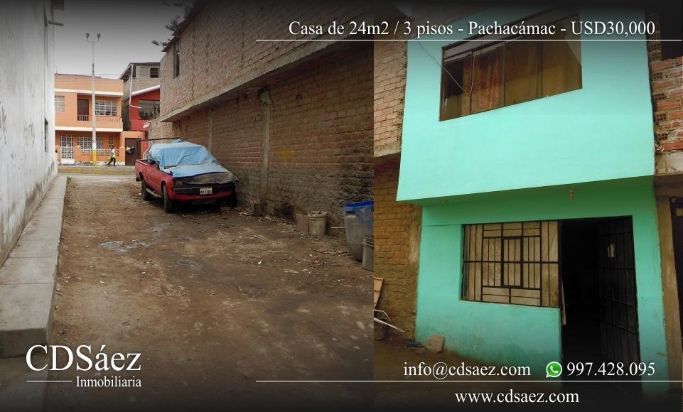 Casa de 74m2 en Pachacámac a US$30,000