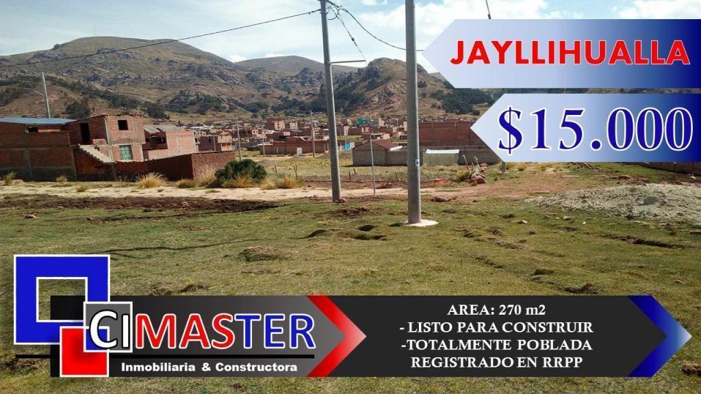 terreno en jayllihualla