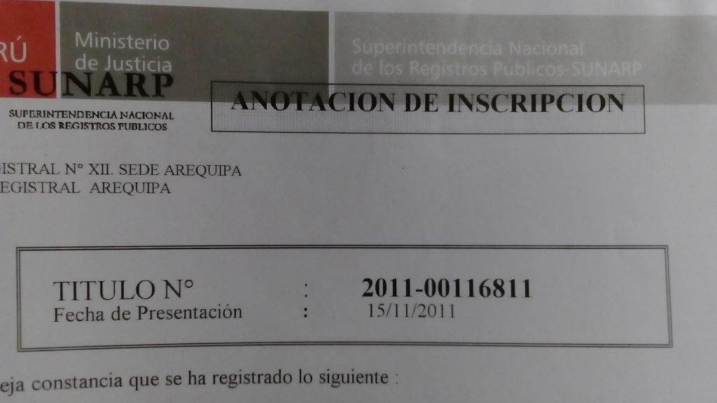 LOTE CON TITULO DE PROPIEDAD, DE 184 mt2, CERCA A PARADERO, EN AVENIDA PRINCIPAL