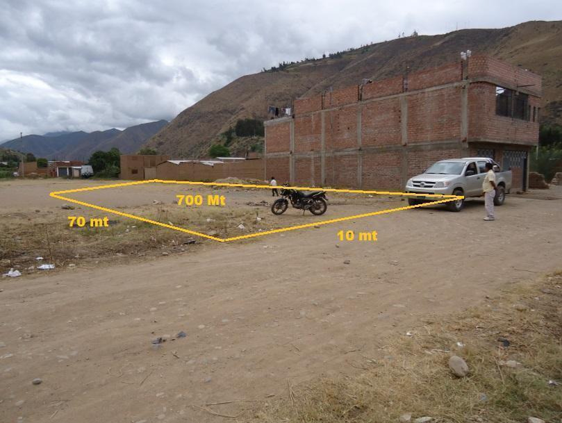 PREDIO TINGO A 3 CUADRAS DEL ESTADIO HERACLIO TAPIA