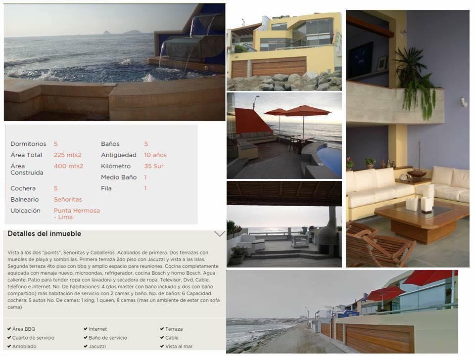 Se Vende Hermosa Casa de Playa Señoritas, Perú