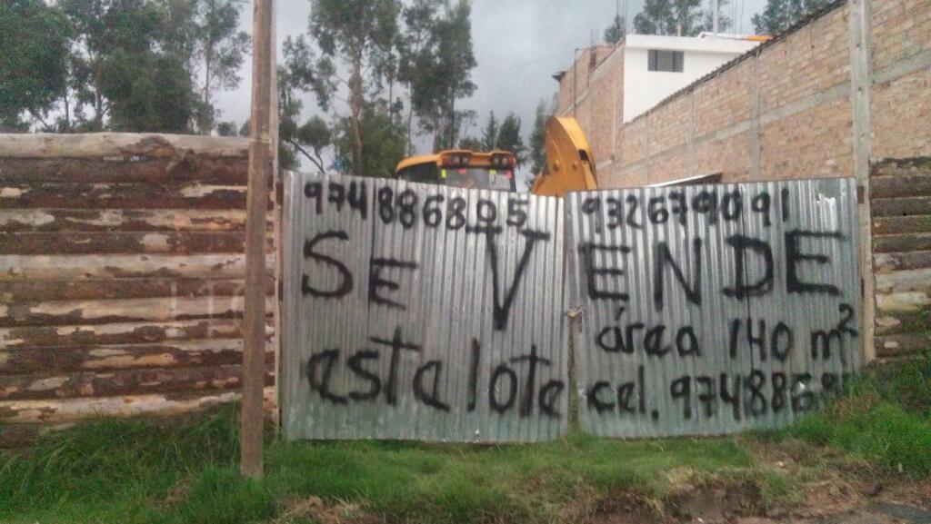 Vendo Lote de Terreno en Buena Ubicacion