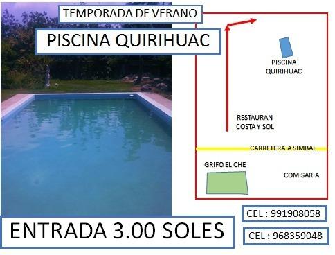 ALQUILO PISCINA