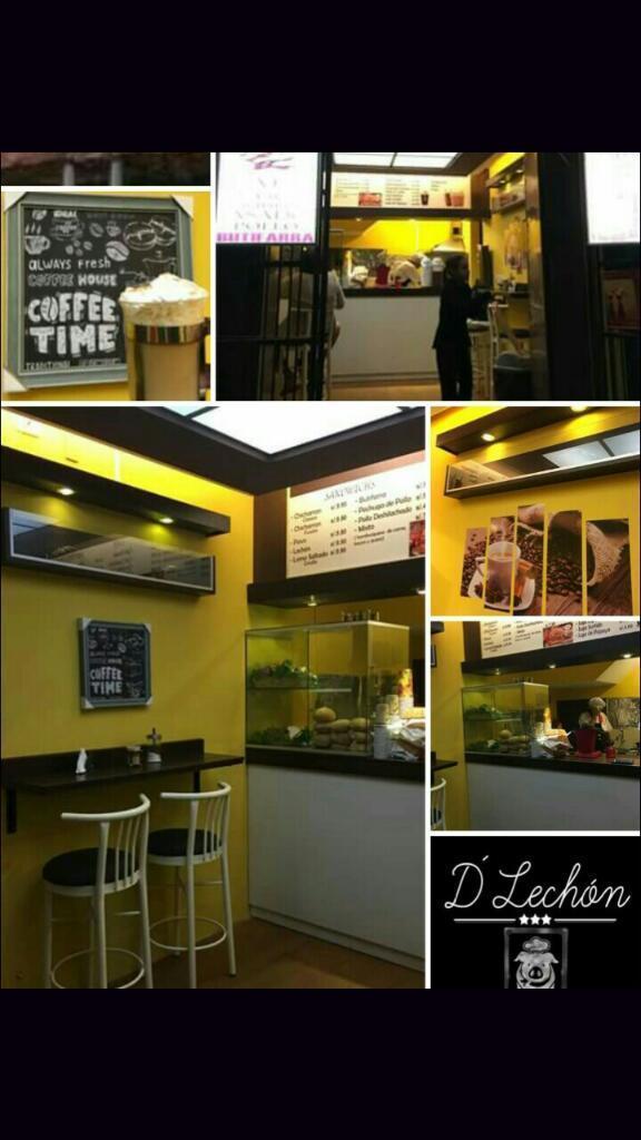 Traspaso Sangucheria Tipo Starbucks