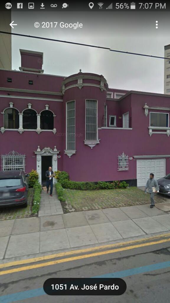 Vendo casa en Av Jose Pardo 1000m2