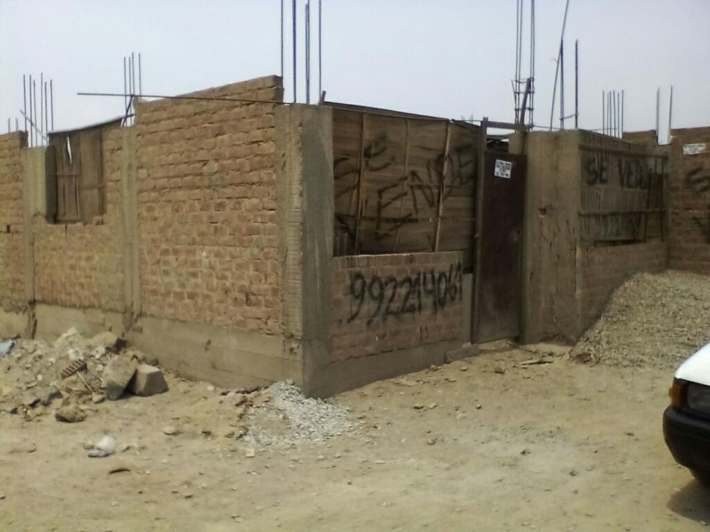 Terreno Semi Construido Puente Piedra