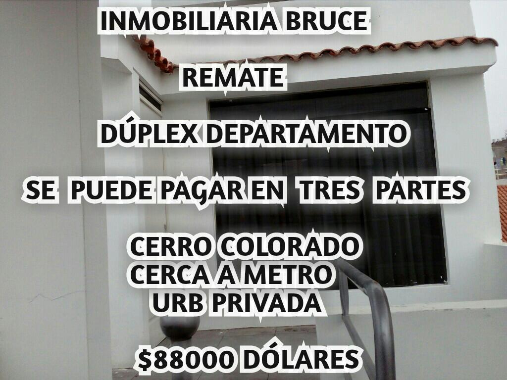 Remato Dúplex Departamento C Colorado Se Puede Pagar en Tres Partes