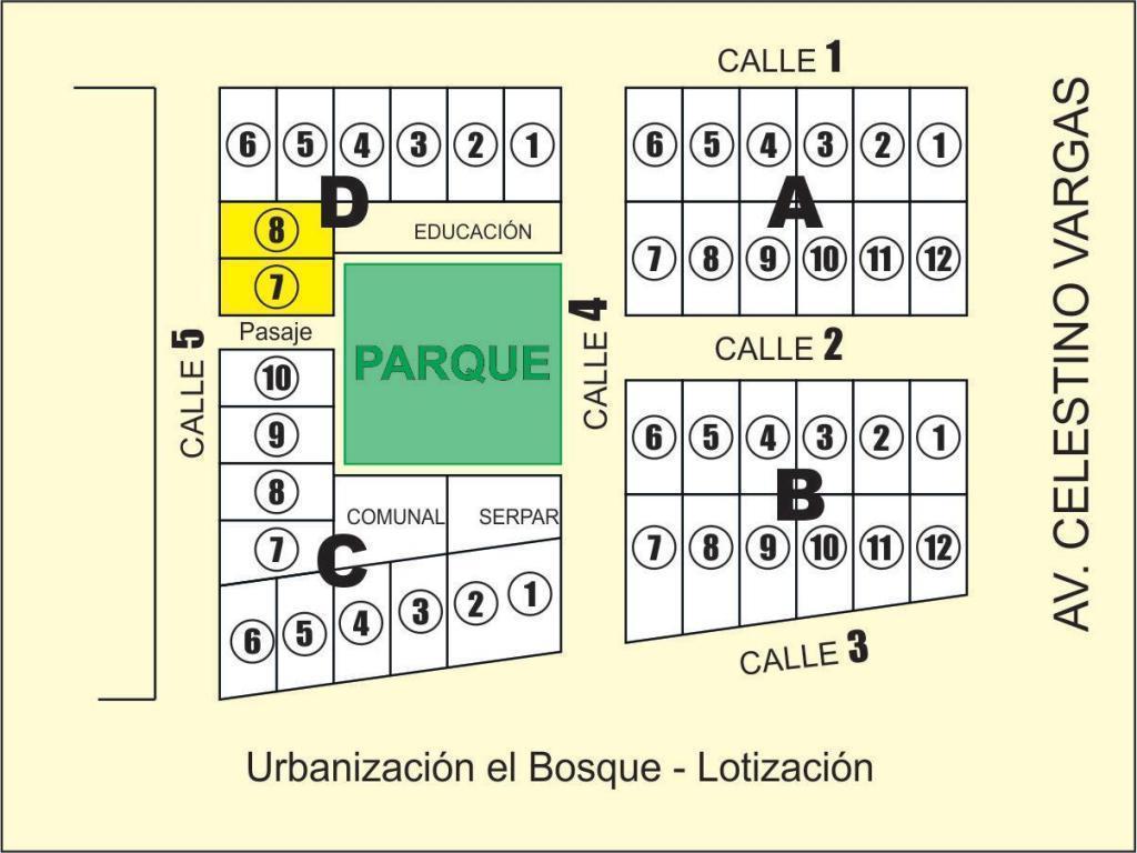 Ocación: vendo terreno en la Urb. El Bosque en inmejorable zona de , Pocollay