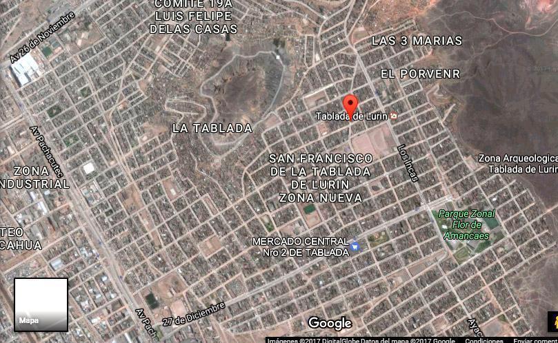 SE VENDE TERRENO EN VILLA MARÍA DEL TRIUNFO SUPER NEGOCIABLE 151 M2