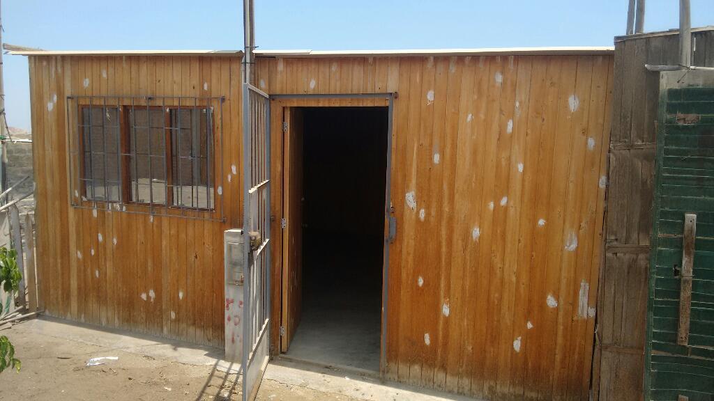 Vendo Terreno Ancón 300m,con Casa Prefa