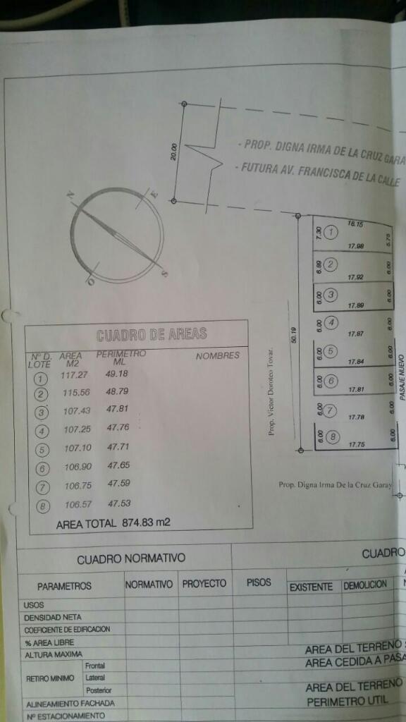 Vendo Terreno en Umuto