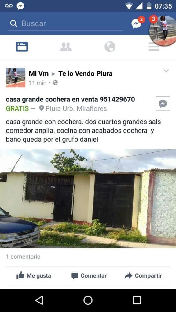 Venta de Casa de Ocasion