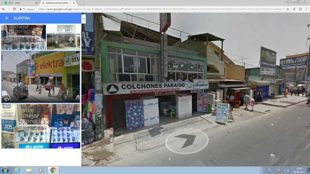 VENTA DE LOCAL COMERCIAL EN PLENA AVENIDA PUENTE PIEDRA