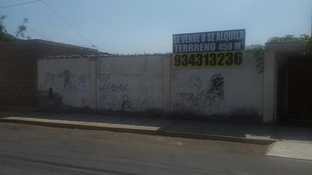 Vendo terreno de 450m2 en chorrillos