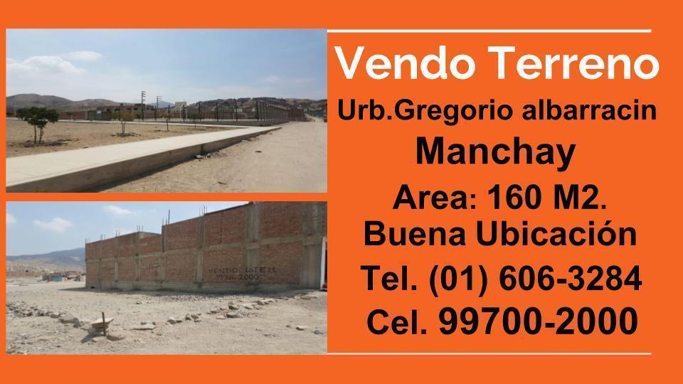 Vendo Terreno en Manchay