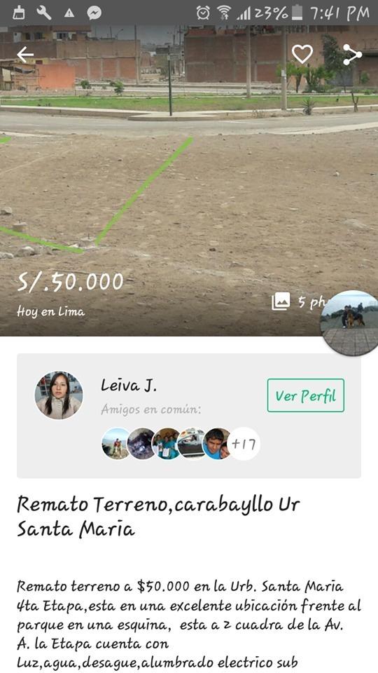 OCASIÓN SE VENDE TERRENO